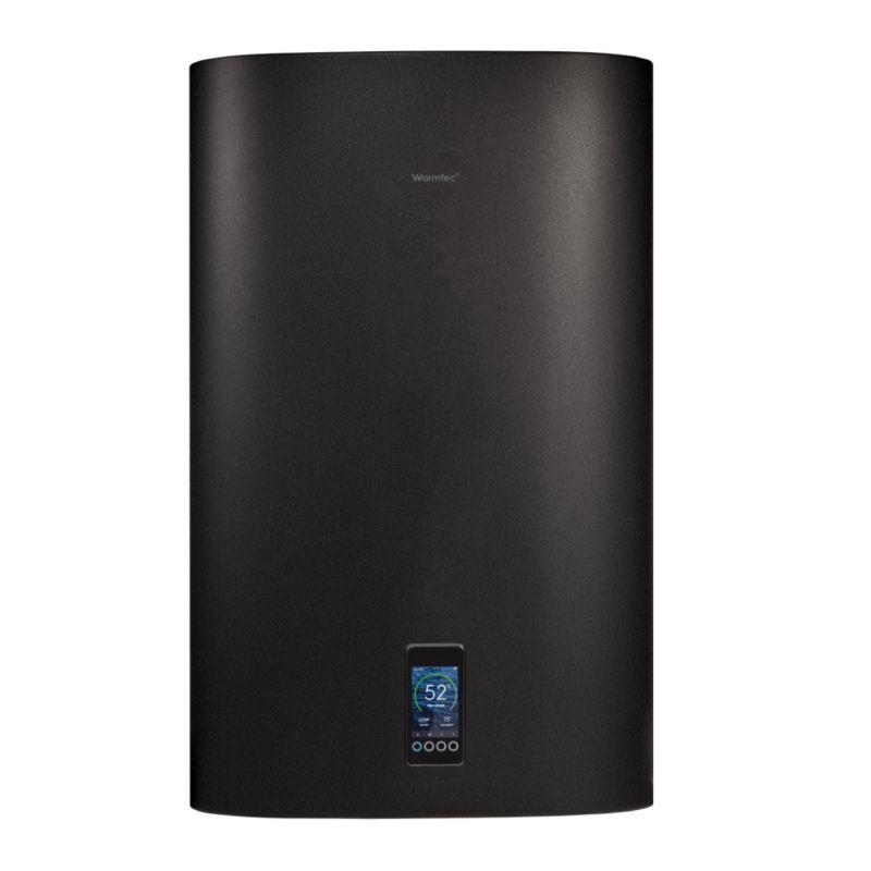 Bojler elektryczny pojemnościowy Warmtec 80l czarny Wi-Fi pionowy/poziomy BPC80 1szt.