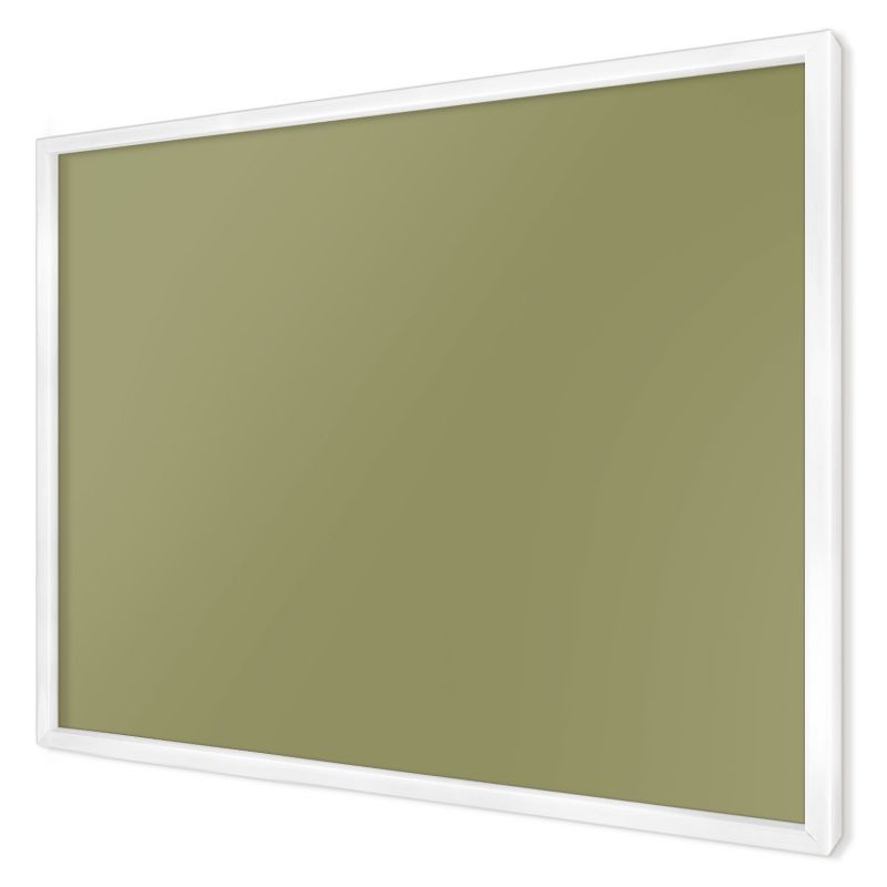 Ozdobna tablica magnetyczna Wallfluent 70x50 Zieleń traw w białej ramie 1szt