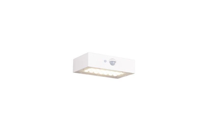 Kinkiet zewnętrzny płaski z czujnikami góra-dół RL ELVAS biała LED 3W 4000K 380lm IP65 wym:3,6x13,8x9cm - 1 szt.