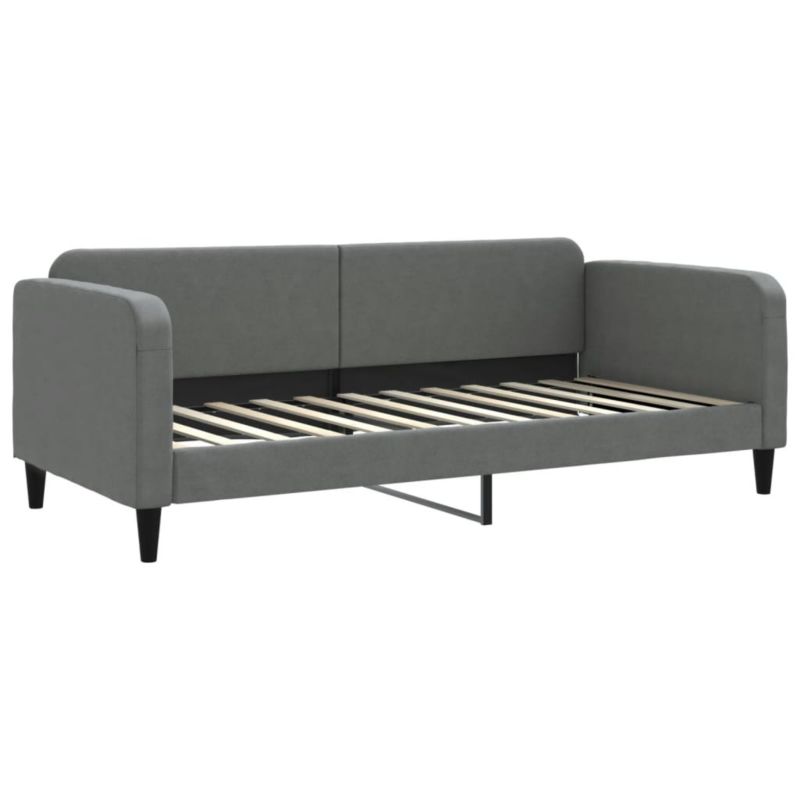 Sofa rozkładana WaszeMeble 90x200 cm Ciemnoszary tkanina WM-354034 1 szt.