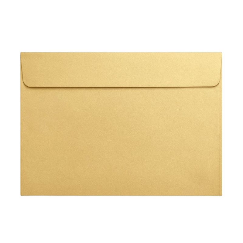 Koperty Ozdobne Neopak C5 HK Perłowy Złoty 120g - Na Zaproszenia 50 szt.