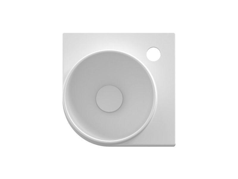 Umywalka ceramiczna Ravak YARD 280 C biały mat 1szt