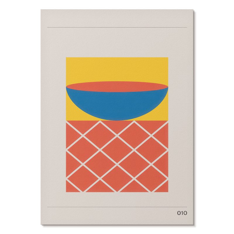 Nowoczesny Plakat na Płótnie Tulup 29,7x42 cm (A3) Geometryczna forma Do salonu, biura, sypialni 1 szt.