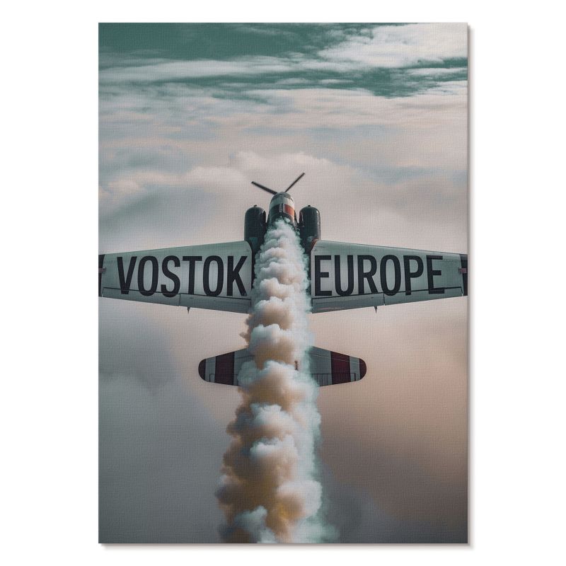 Plakat na Ścianę Tulup 59,4,x84 cm (A1) Lotnicza sztuka Do biura, salonu, przedpokoju 1 szt.