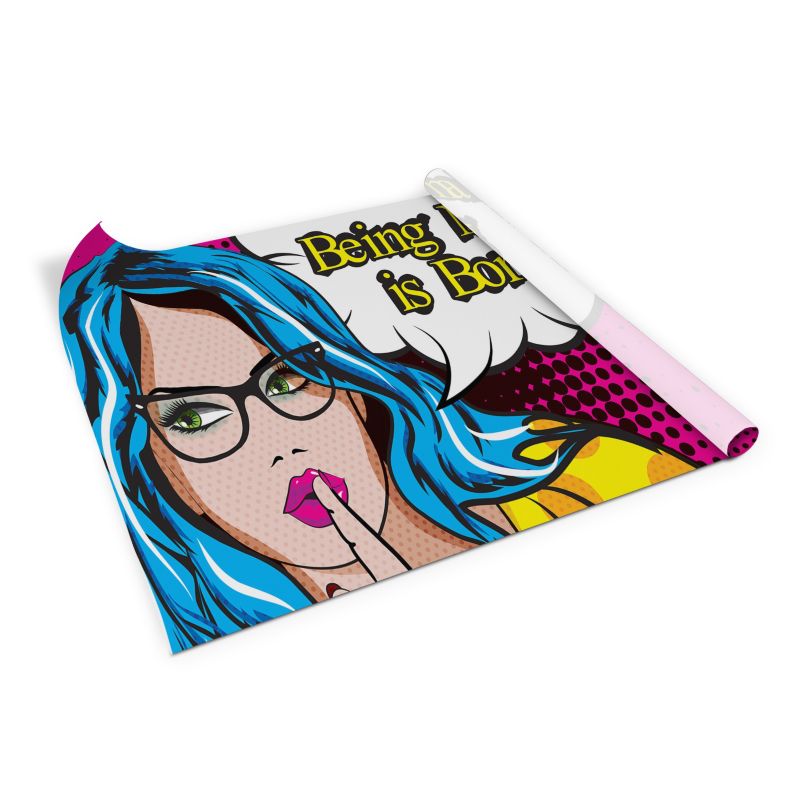 Okleina meblowa Tulup 100x50 cm Kwitnący Ogród 1 szt.