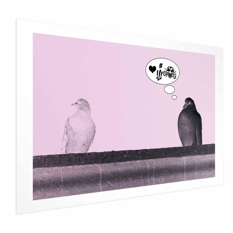 Plakat Artgeist Zaloty 30x21 cm bez ramy z marginesem 1 szt