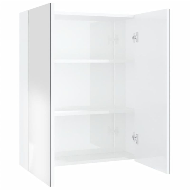 Szafka łazienkowa wisząca WaszeMeble biała z lustrem WM-331525 1 szt.