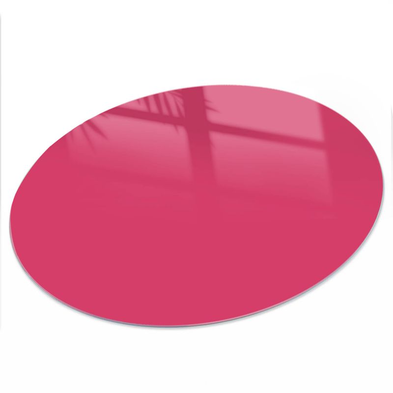 Blat Do Stołu ArtPrintCave fi80cm Róż energetyczny - Blat Szklany Okrągły 1 szt.