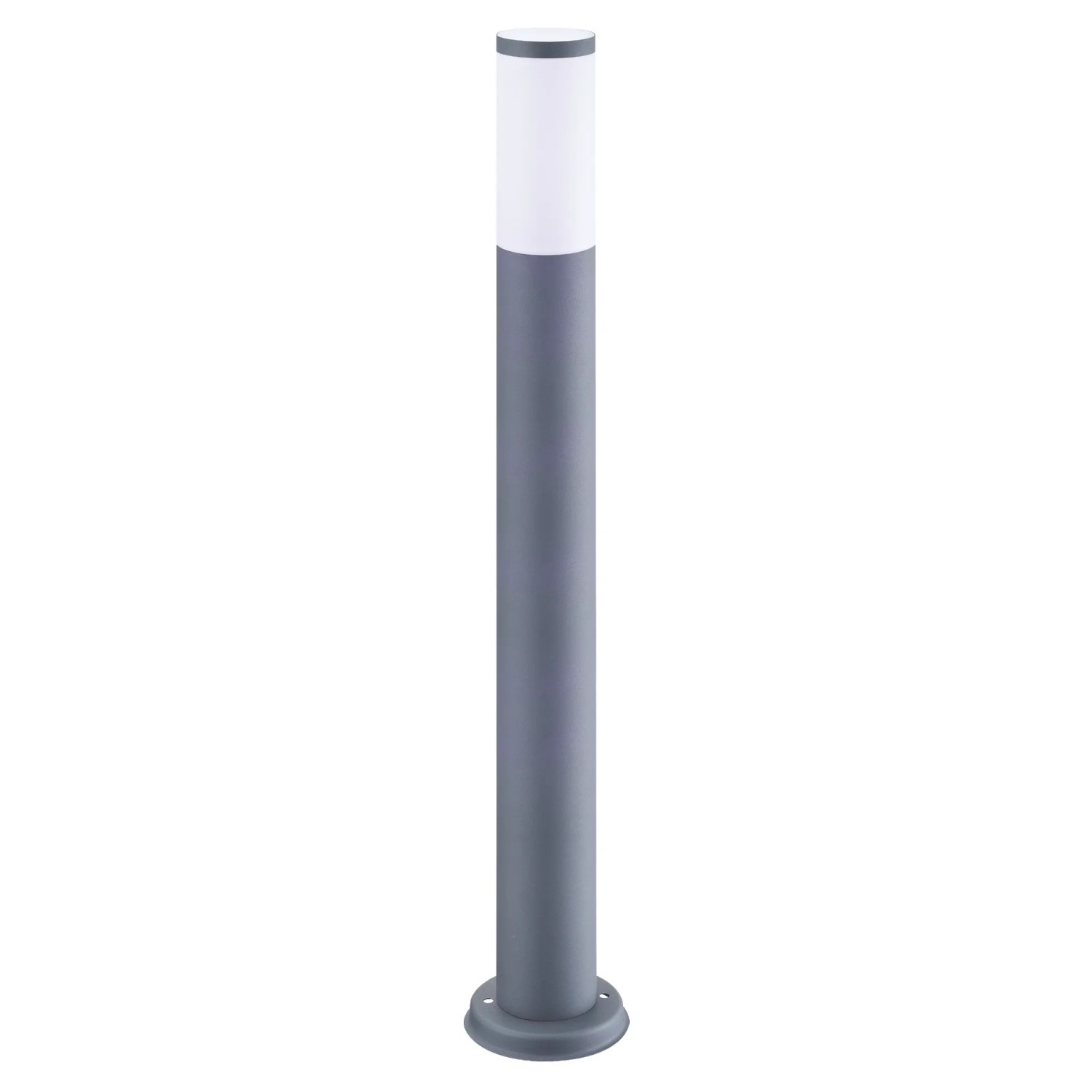 Polux Lampa ogrodowa OSLO 1xE27 40W wys. 100cm szara