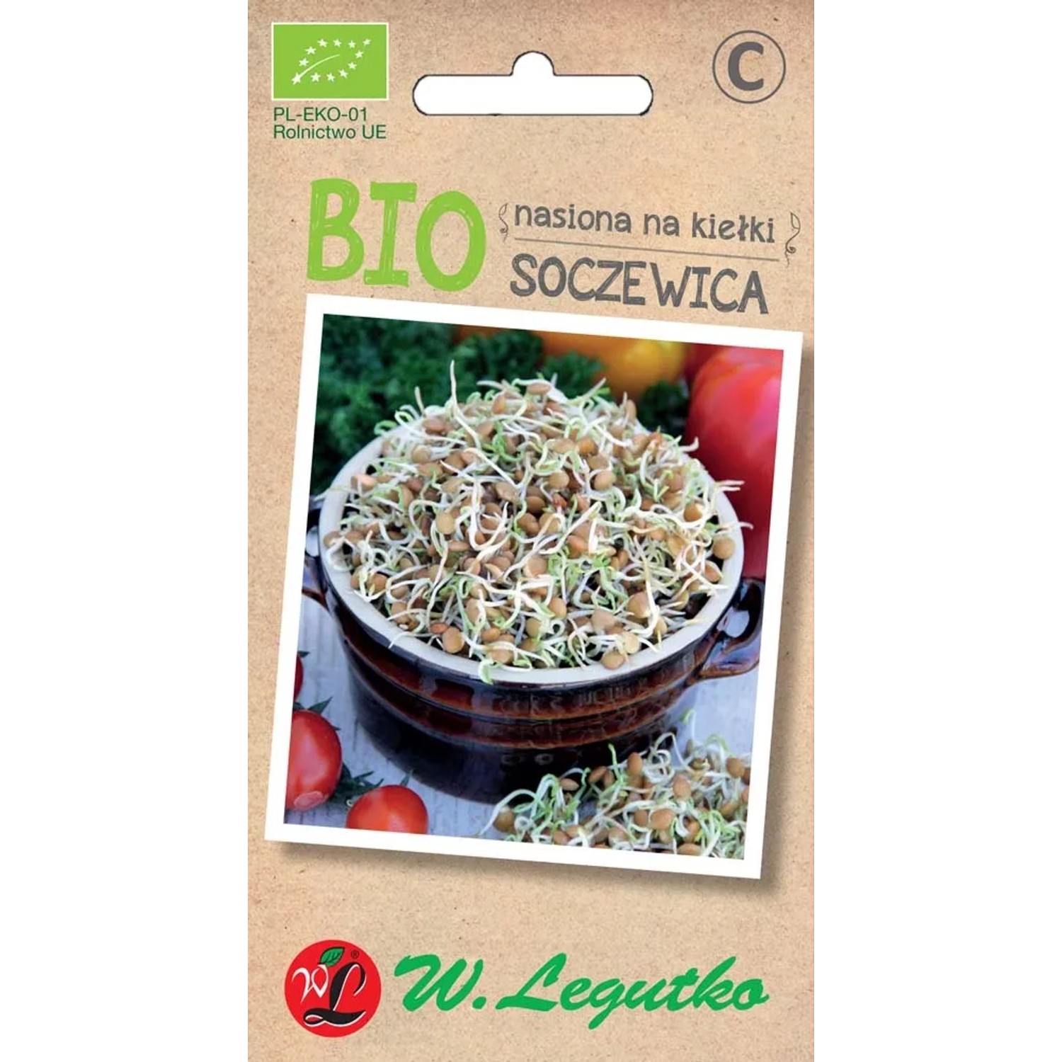 Legutko BIO EKO kiełki soczewica 30g