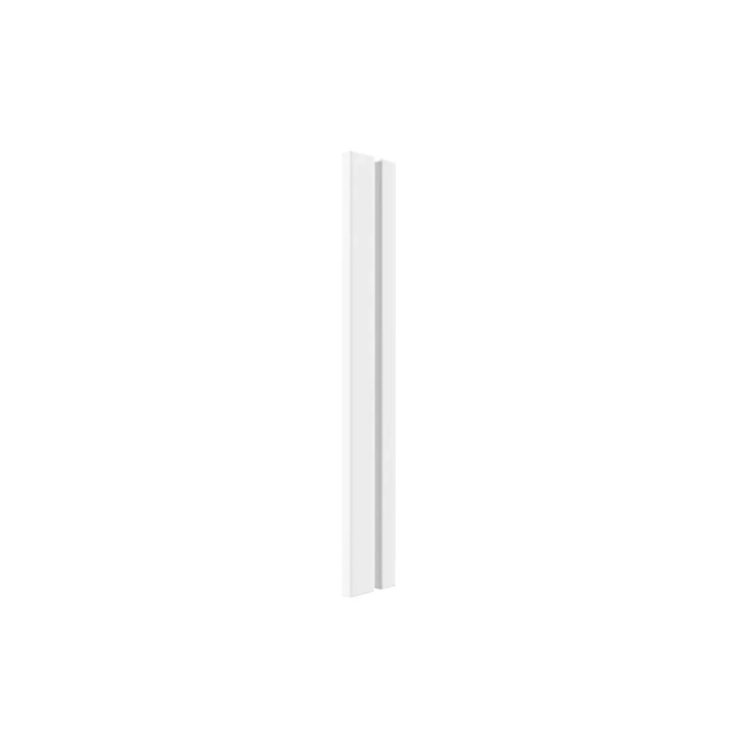 Zaślepka korpusu górnego Salerno 71x5,0 + 71x3,2 cm biały mat