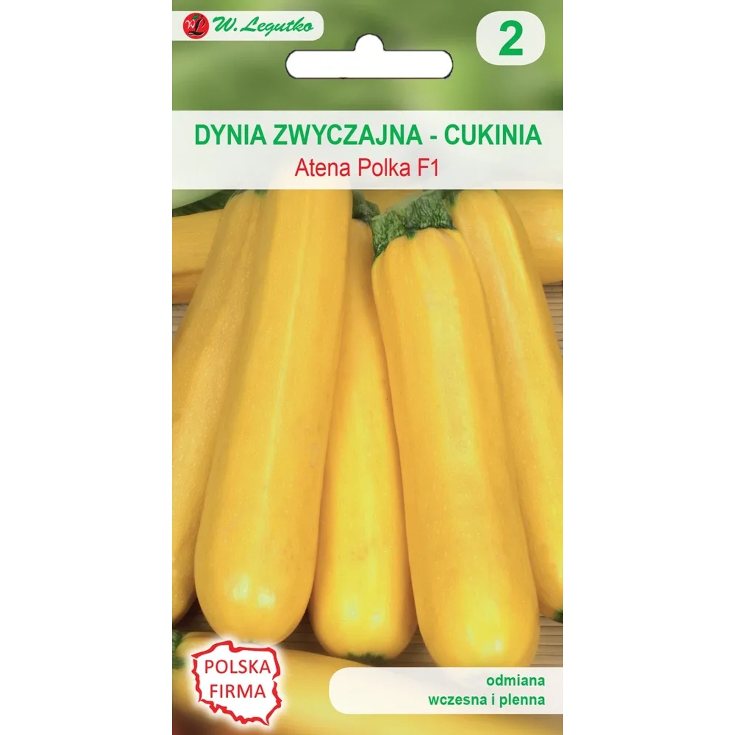 Dynia zwyczajna cukinia Atena Polk - 2 g