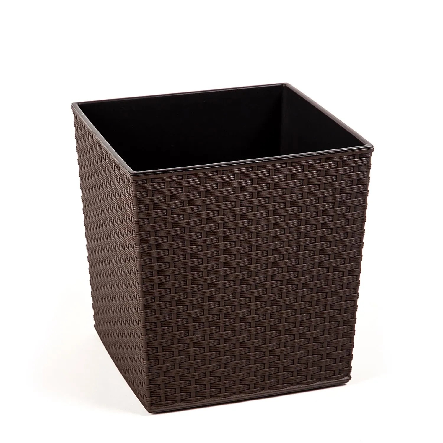 Doniczka Juka rattan mokka - 25x25 cm