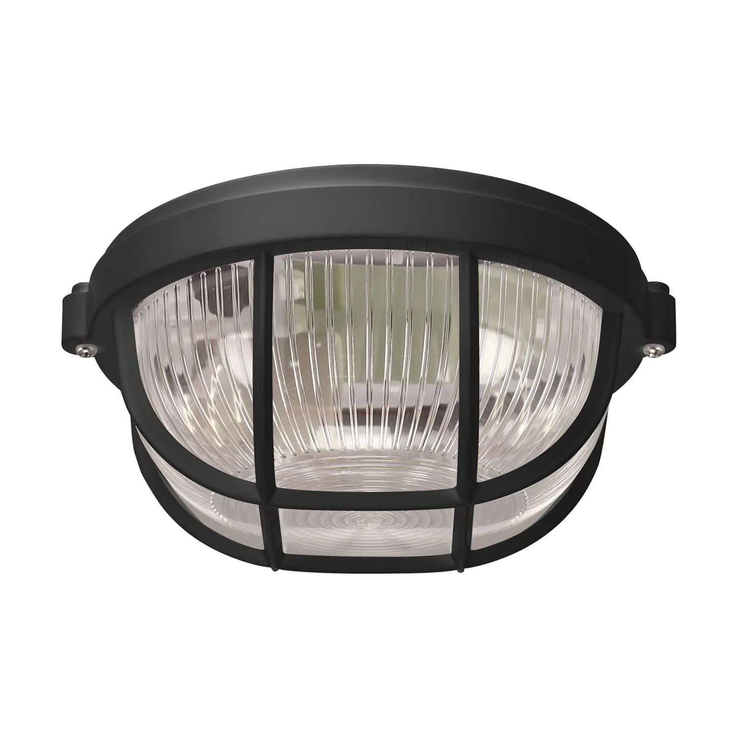 Struhm Plafoniera zewnętrzna SALTO PRO 10 1xE27 10W IP65 śr. 18cm czarna