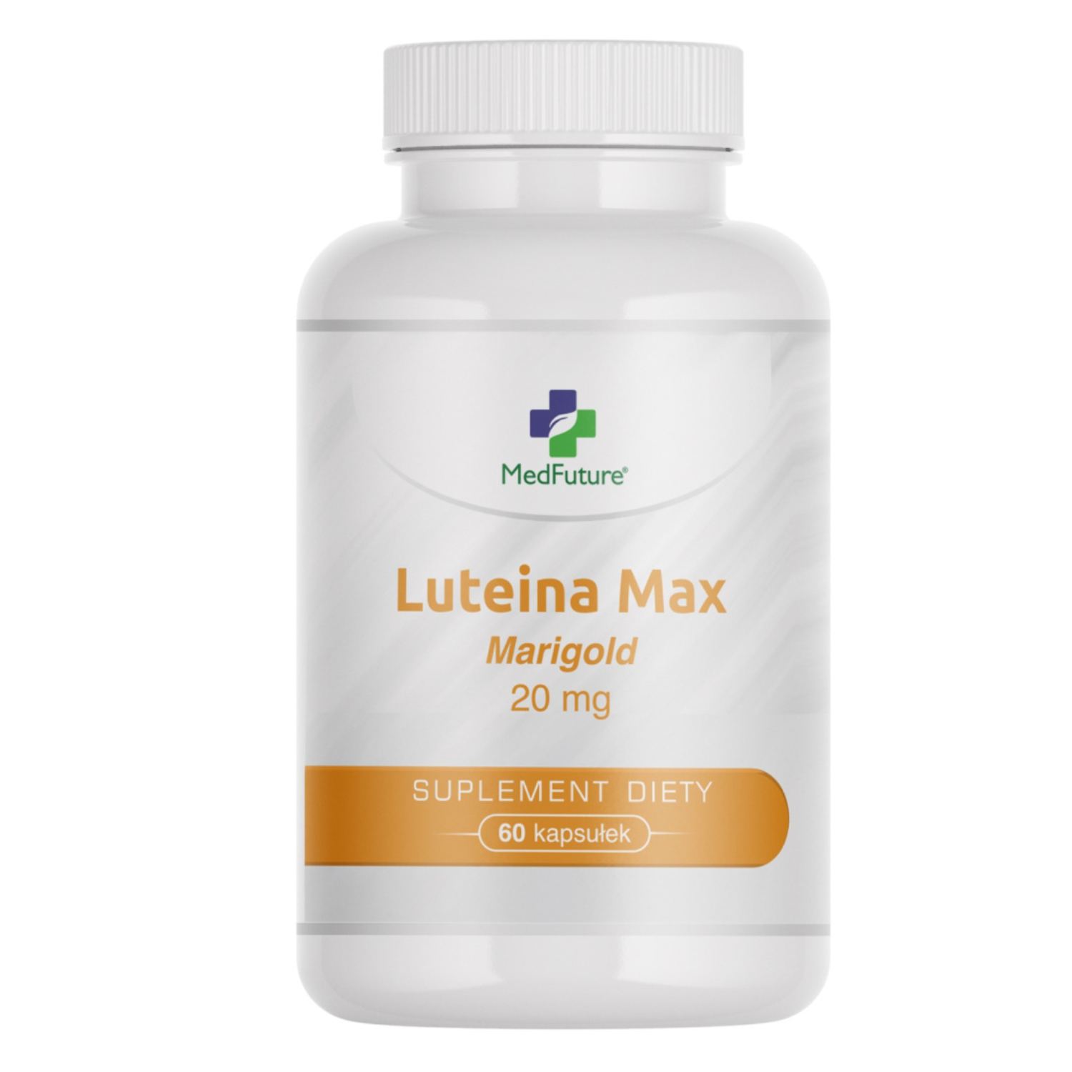 Medfuture luteina max marigold 20 mg, 60 kapsułek