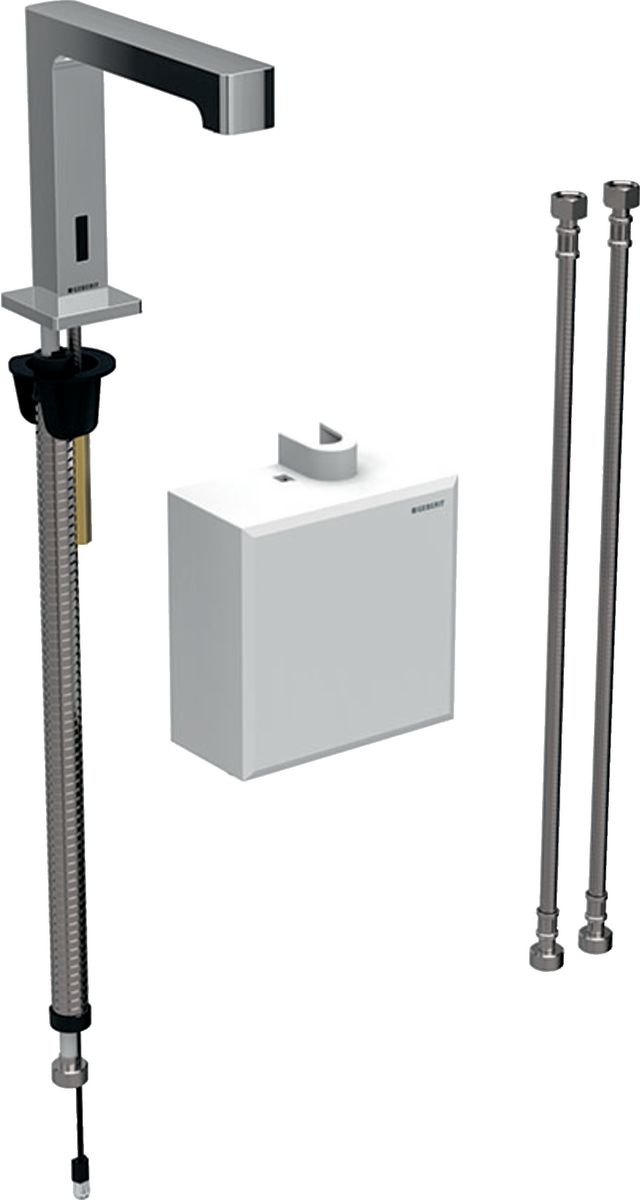 Geberit Brenta bateria umywalkowa stojąca termostatyczna elektroniczna chrom 116.178.21.1