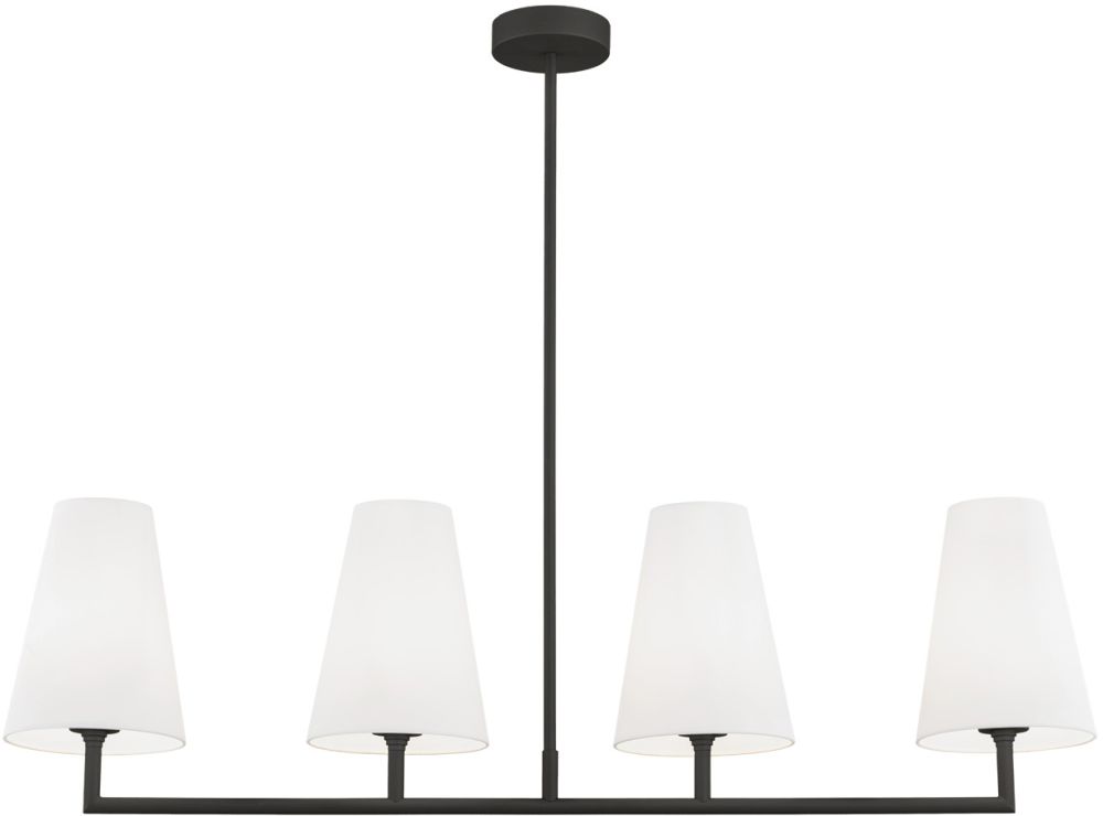 Argon Safiano lampa podsufitowa 4x15W biały/czarny 1831