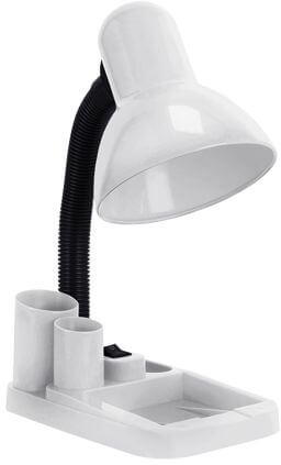 Strühm Idol lampa biurkowa 1x15 W biała 04423