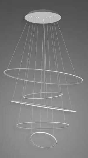 Altavola Design Led Shape lampa wisząca 1x151 W srebrna LA085/P_120_in_4k_silver_dimm