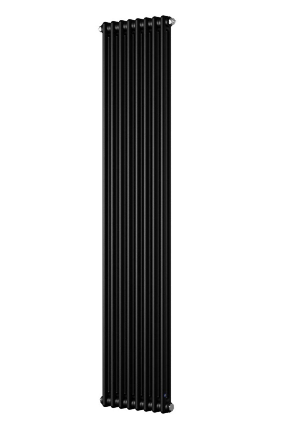Instal Projekt Tubus 2 grzejnik dekoracyjny 179,3x51,5 cm podłączenie dolne czarny mat TUB2-180/11D50C31