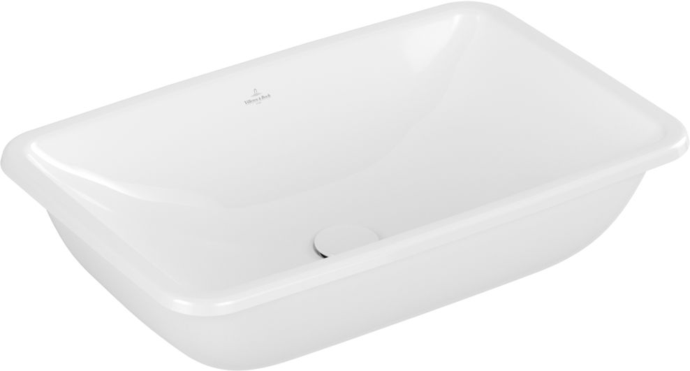 Villeroy & Boch Loop & Friends umywalka 61,5x38 cm podblatowa prostokątna CeramicPlus Weiss Alpin 4A5800R1 - Wysyłka w 24h