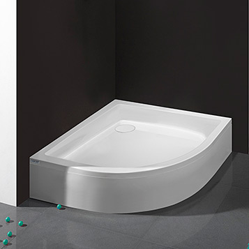 Sanplast Free Line brodzik 90x90 cm półokrągły BP/FREE biały 615-040-0231-01-000