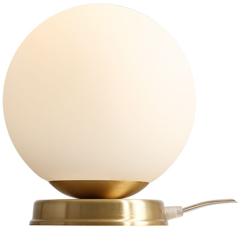 Aldex Ball lampa stołowa 1x15 W złota 1076B40_M