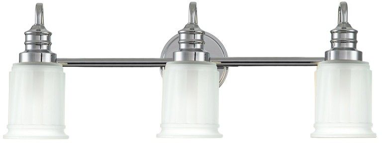 Elstead Lighting Swell kinkiet 3x3 W chrom QZ-SWELL3-PC-BATH