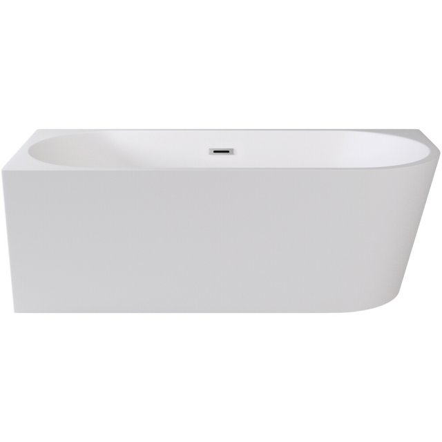 BESCO Wanna wolnostojąca ZOYA przyścienna lewa 170x80 maskownica syfo