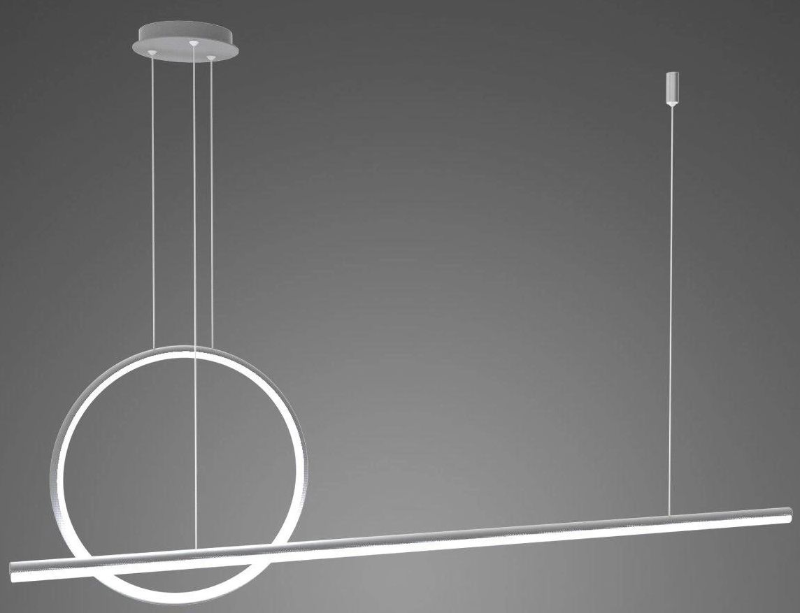 Darmowa Dostawa - Lampa wisząca 1x23 W srebrna Altavola Design Led Shape LA087PX143404ksilver