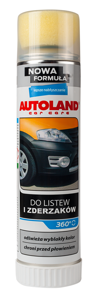 AUTOLAND CZERNIDŁO DO LISTEW I ZDERZAKÓW 400ml - Petrostar