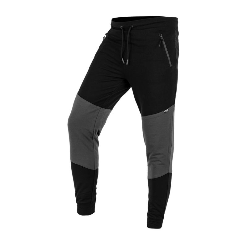 Spodnie dresowe NEO TOOLS rozmiar XL COMFORT, czarno-szare 1 szt.