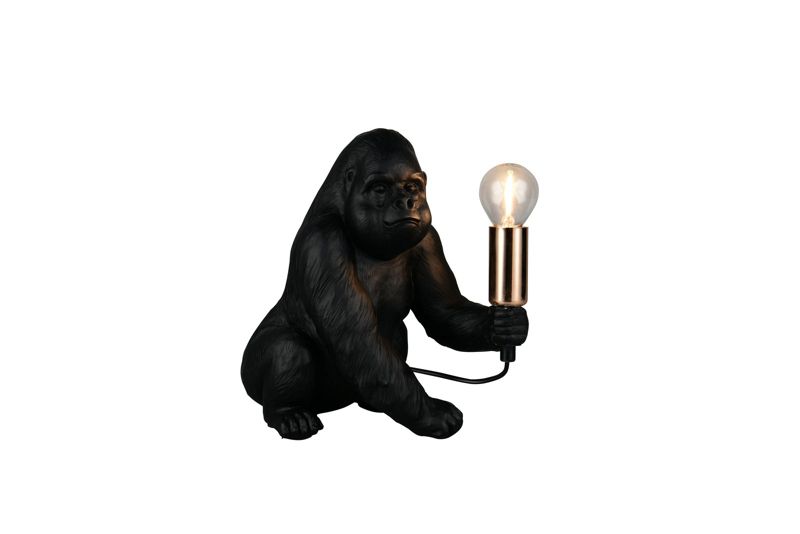 Lampa stołowa RL KONG czarna 1xE14x10W IP20 wym:23x22x15cm - 1 szt.