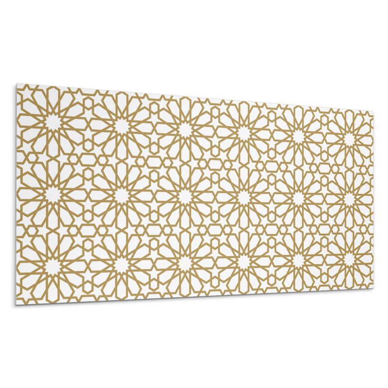 Panel samoprzylepny Wallfluent 100x50 cm Gwiazdowy motyw w kształtach geometrycznych 1 szt.