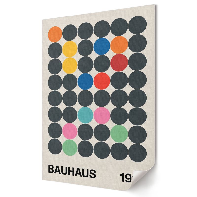 Plakat canvas Wallfluent Format A4 Bauhaus abstrakcja Artysta Michał Nowak 1 szt.