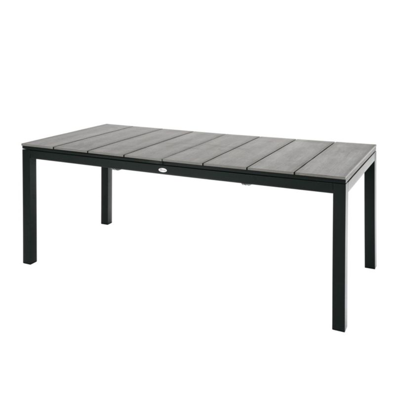 Aluminiowy stół ogrodowy rozkładany 200-300x95 cm di volio Barleta Szary 1 szt.