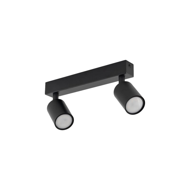 Spot TK-Lighting Top czarna listwa regulowana 2x gu10 - 1szt.
