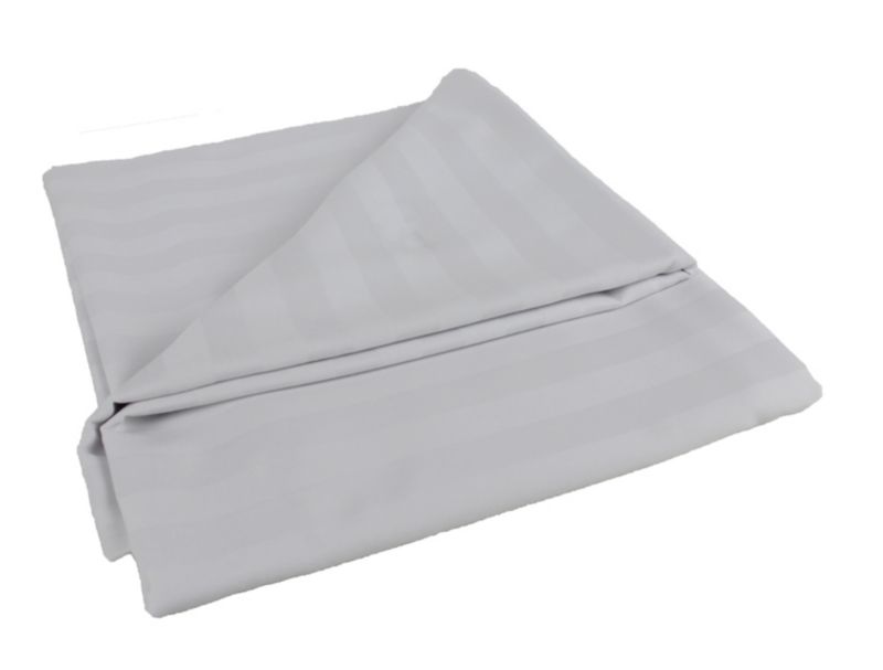 Prześcieradło tradycyjne hotelowe pasek 2cm 180x280 1 szt.