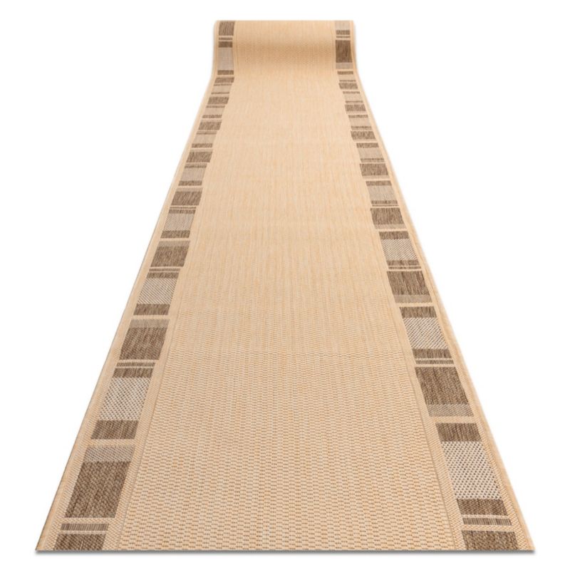Chodnik RugsX 100x270 cm beż 243745 1 szt.