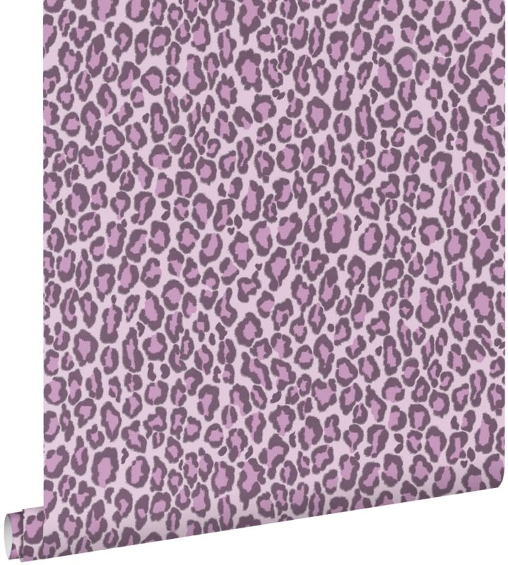 Tapeta ESTAhome panterka liliowo fioletowym 53 cm x 10.05 m - 1 rol.