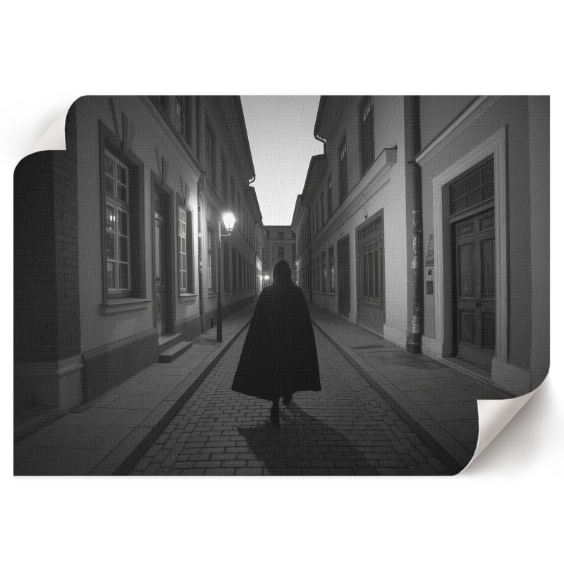 Plakat Do Łazienki ArtPrintCave 84x59,5 cm Czarno-biały widok Lola R. 1 szt.