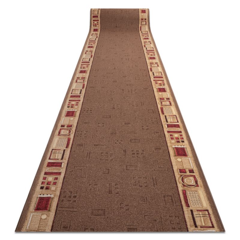 Chodnik RugsX 67x1000 cm brąz 224139 1 szt.