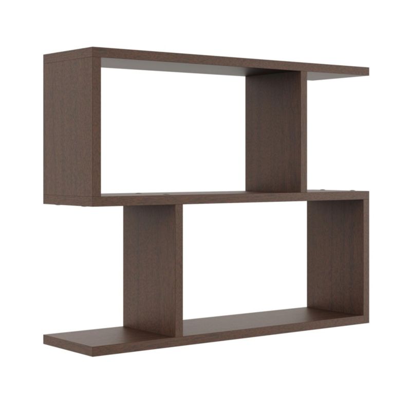 Półka TYLETEGOTU geometryczna wisząca wenge 1 szt
