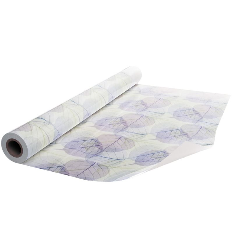 Papier PAPERHIT Do Pakowania Prezentów 20 Metrów Megarolka Ozdobny Niebieskie Liście 1 szt.