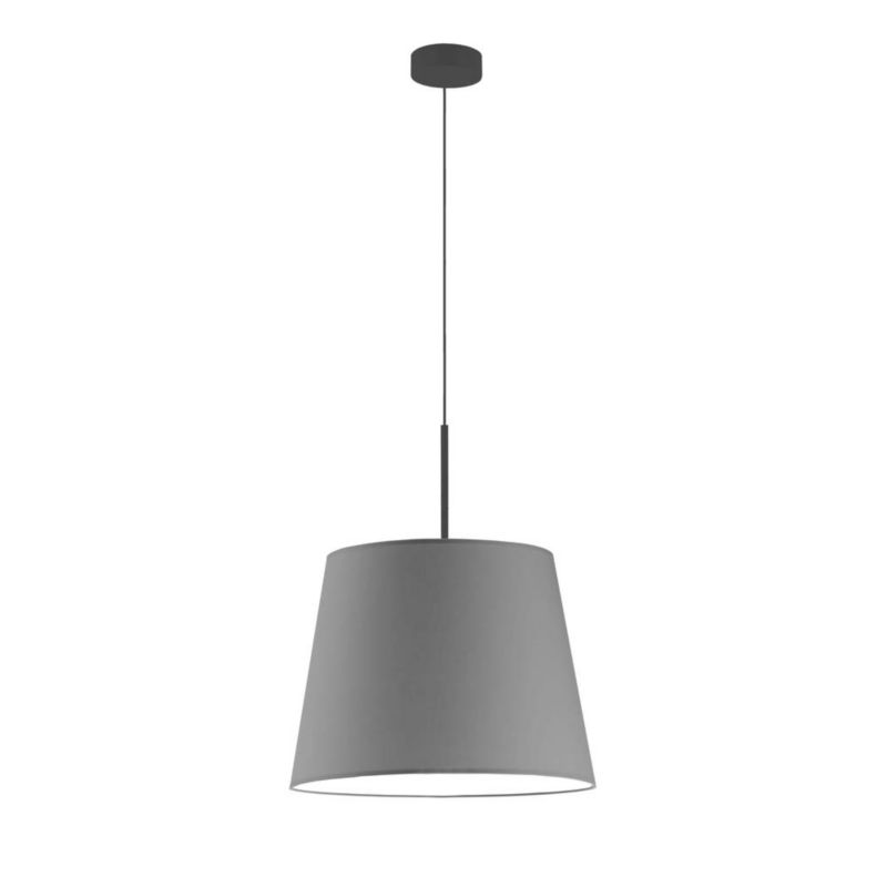 Lampa wisząca Volta Light Factory sufitowa regulowana z abażurem stożek Szary SPACE 1szt.