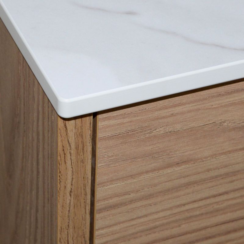 Blat łazienkowy HPL do szafki 120cm 121x47cm Calacatta (K551SU) 1szt.