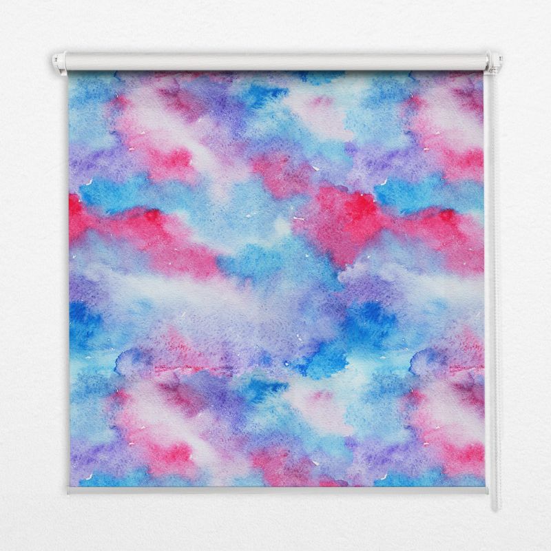 Roleta Wzorzysta Tulup 130x140 cm Galaktyka Montaż do ściany/sufitu 1 szt.