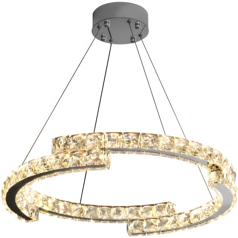 Lampa Sufitowa Wisząca Toolight Led App1556-Cp Złoty