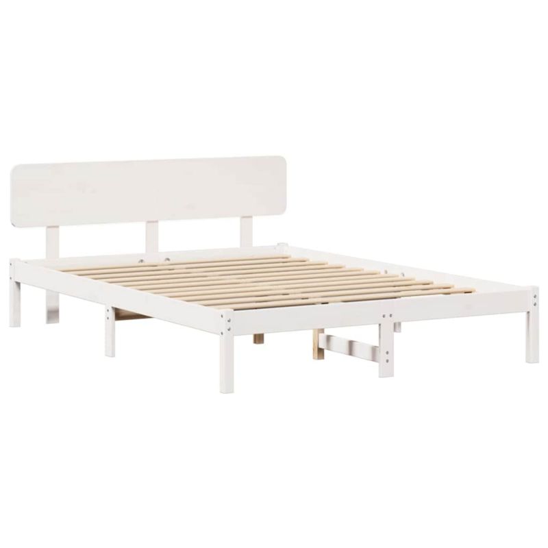 Rama łóżka WaszeMeble 150x200 cm Biały sosna WM-872102 1 szt.