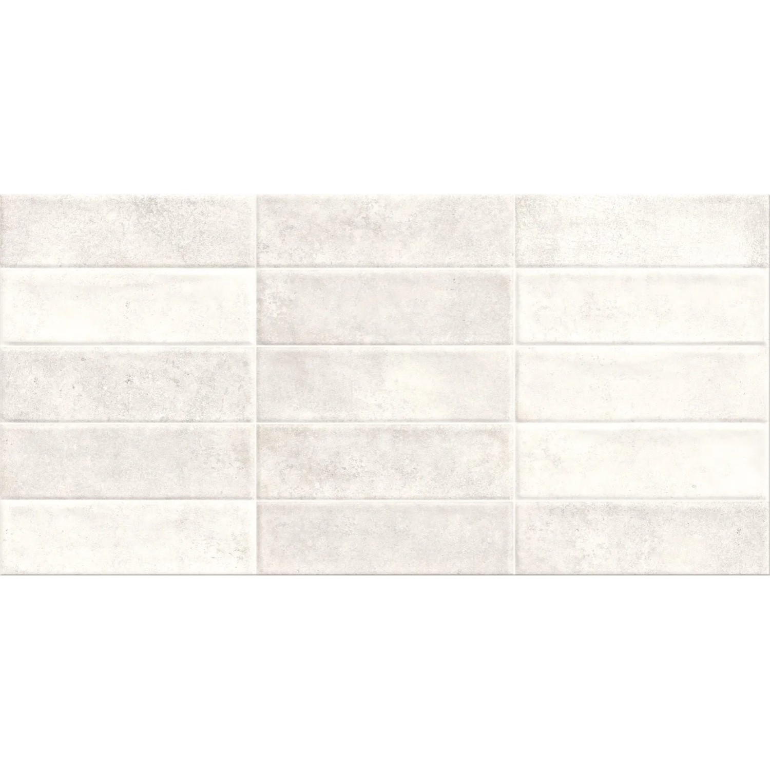 Glazura Tuzzi white glossy 29,7 x 60 cm
